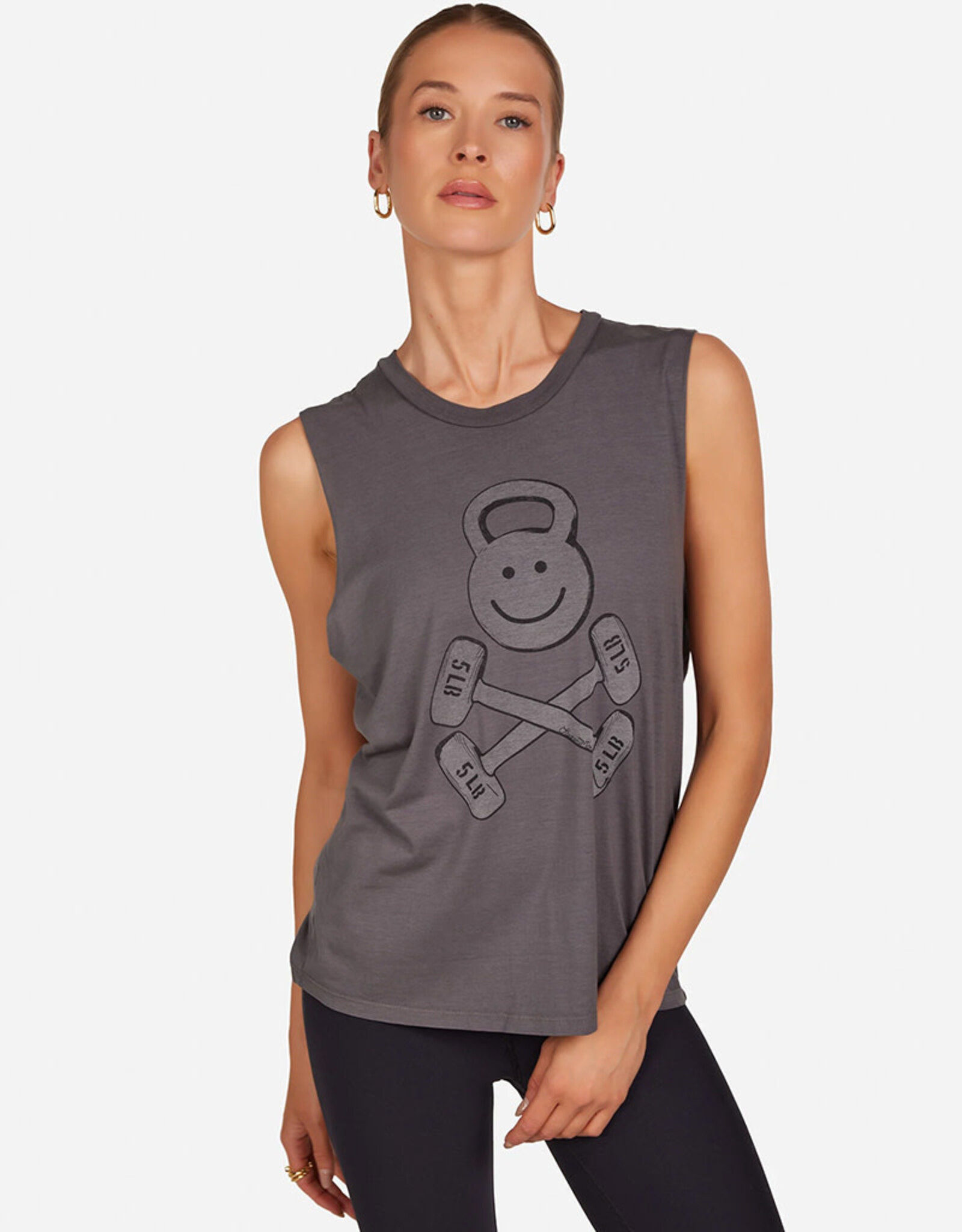 LAUREN MOSHI KERRY HAPPY KETTLEBELL TANK