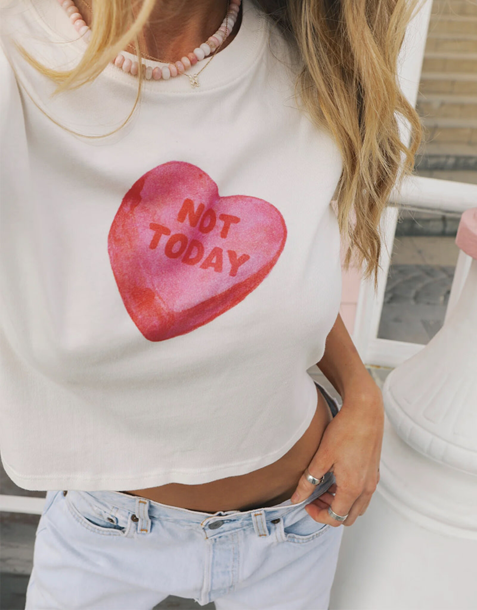 LSPACE MERCI BABY TEE