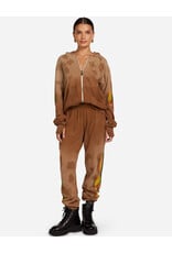 LAUREN MOSHI HEZLY TRIBAL PEACE ZIP HOODIE