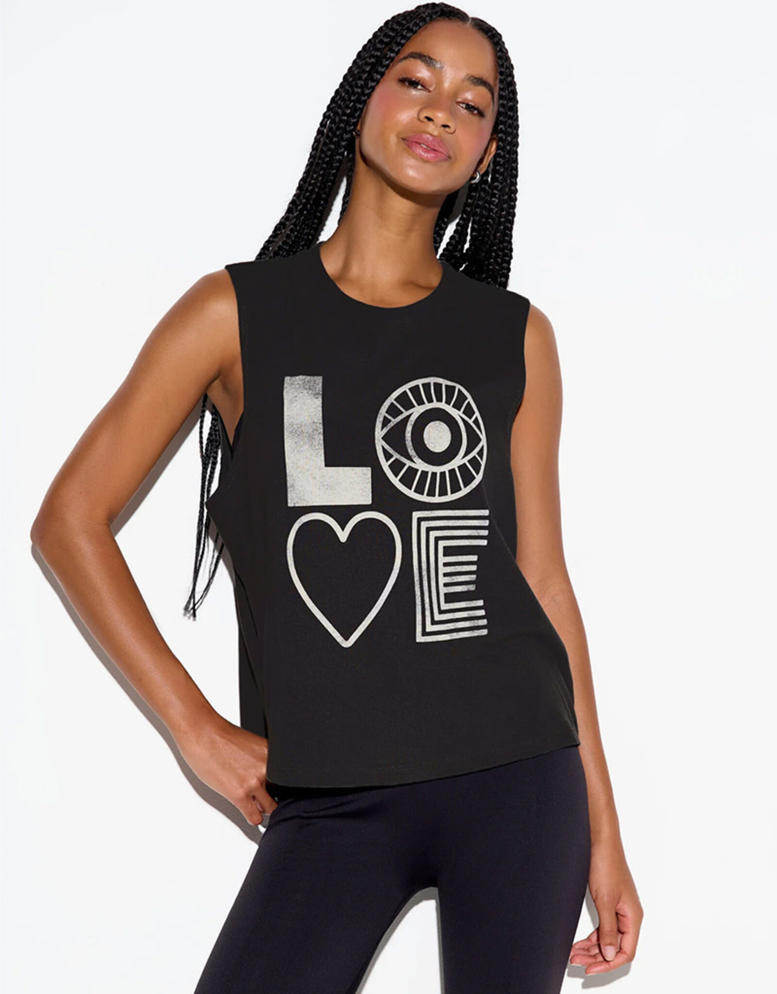 SPIRITUAL GANGSTER EYE LOVE VIBE TANK