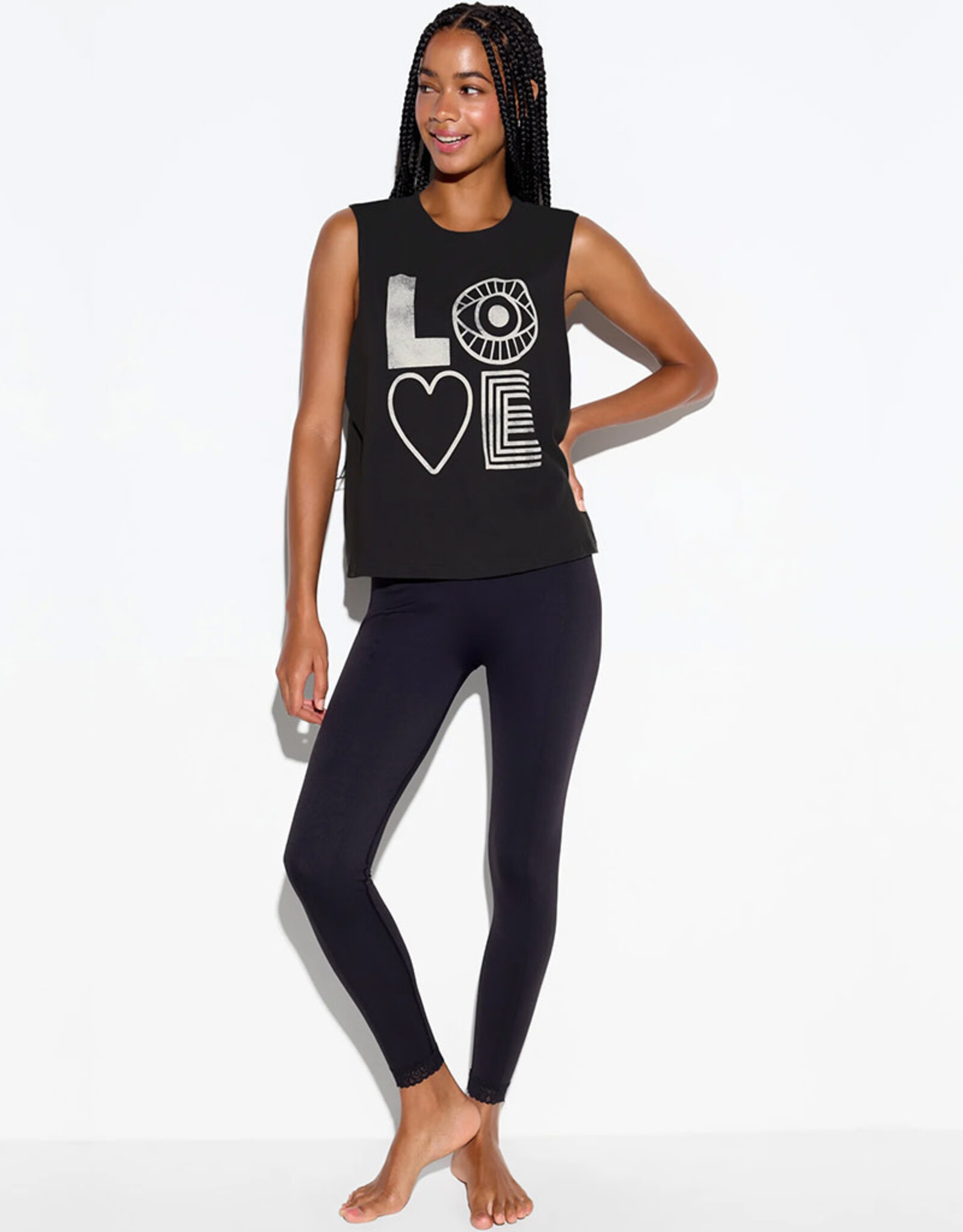 SPIRITUAL GANGSTER EYE LOVE VIBE TANK