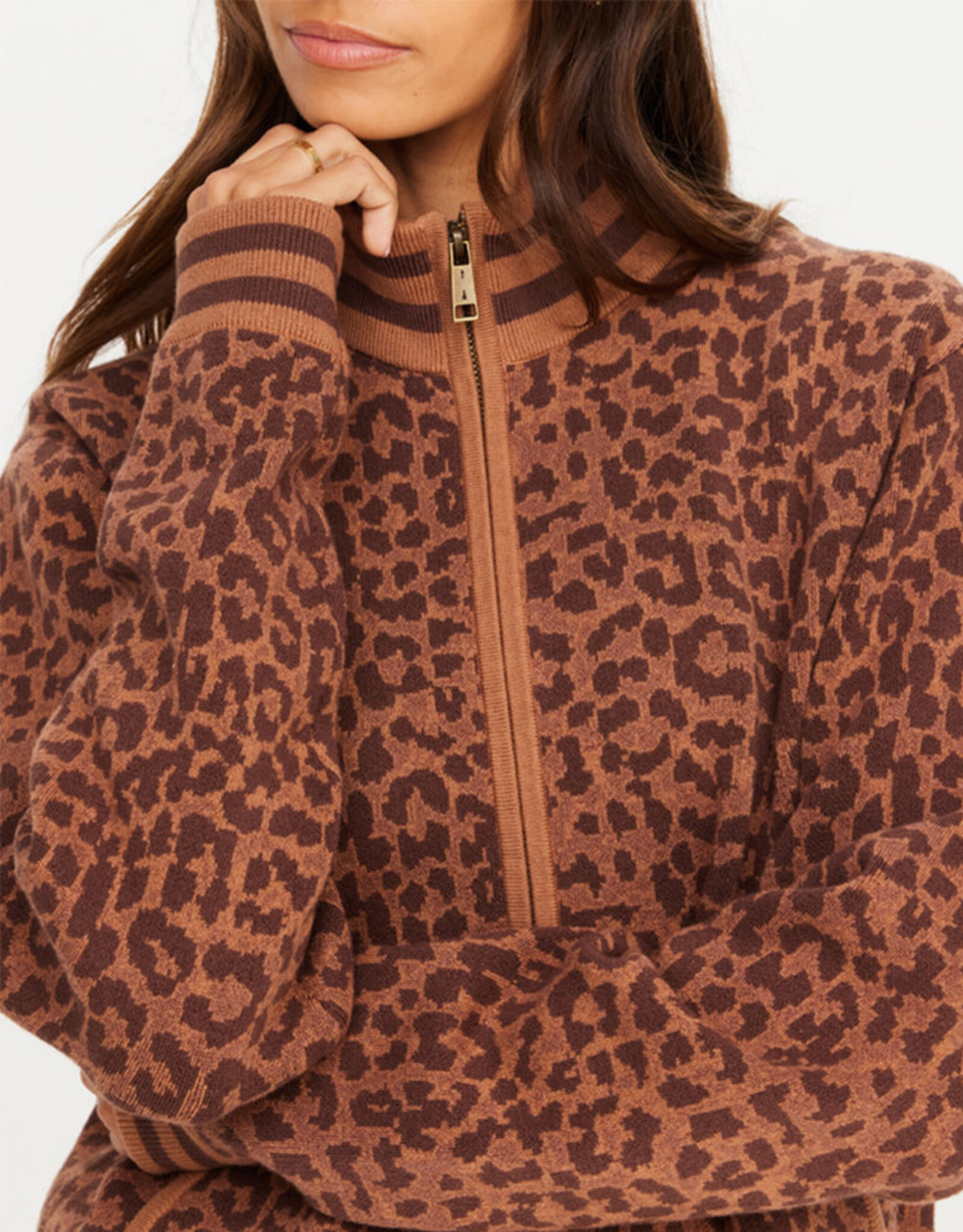 THE UPSIDE MALAWI MARGOT KNIT JACKET