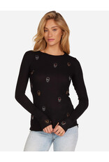 LAUREN MOSHI MCKINLEY-STUD HEART EYE SKULLS