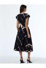 YOUNG FABULOUS & BROKE WENDY MIDI SKIRT-TIEDYE