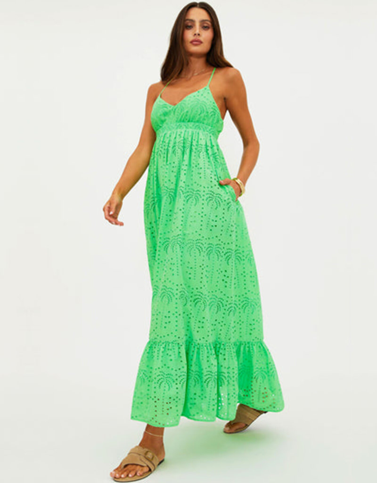 BEACH RIOT BEACH RIOT RUTHIE EYELET DRESS