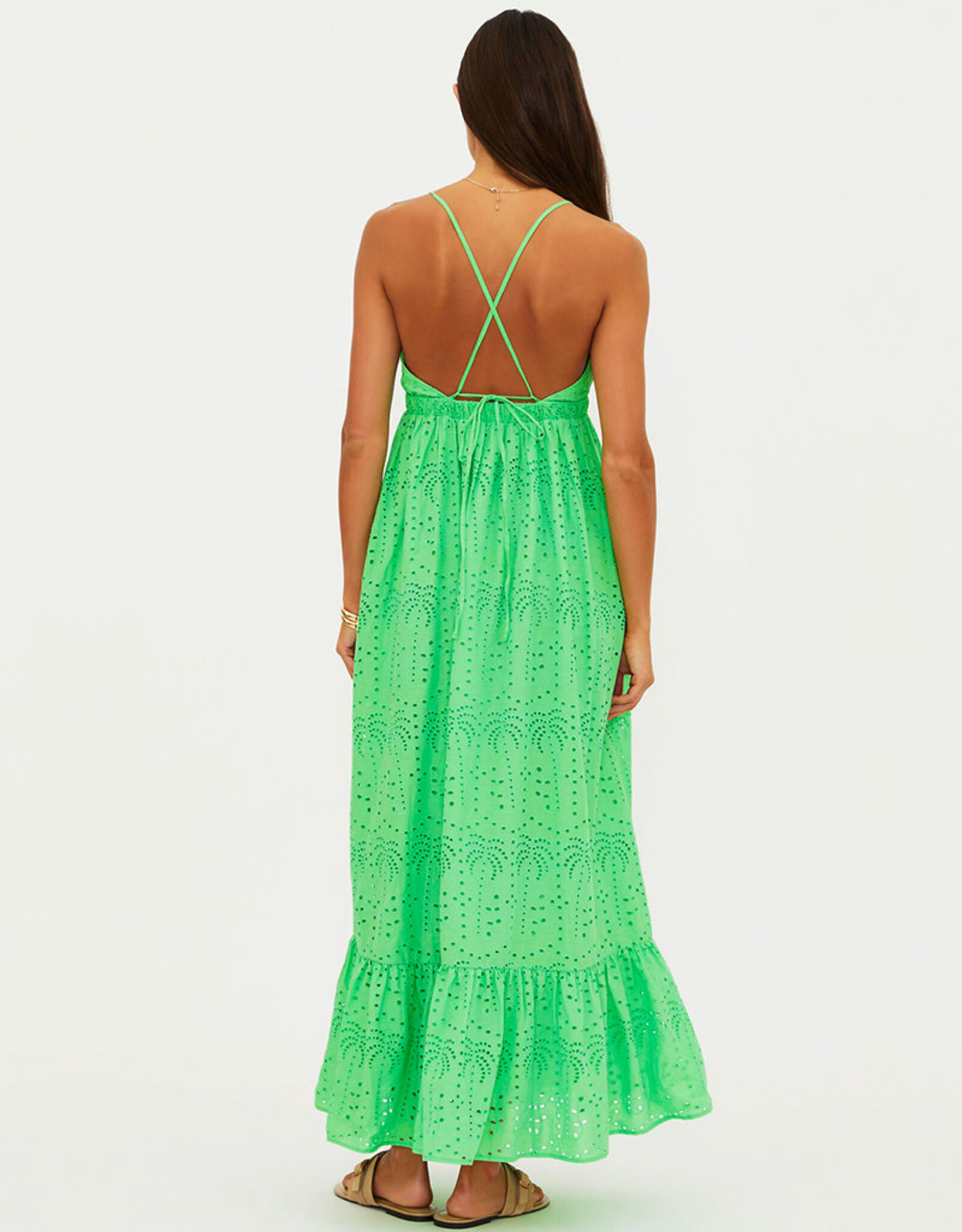 BEACH RIOT BEACH RIOT RUTHIE EYELET DRESS