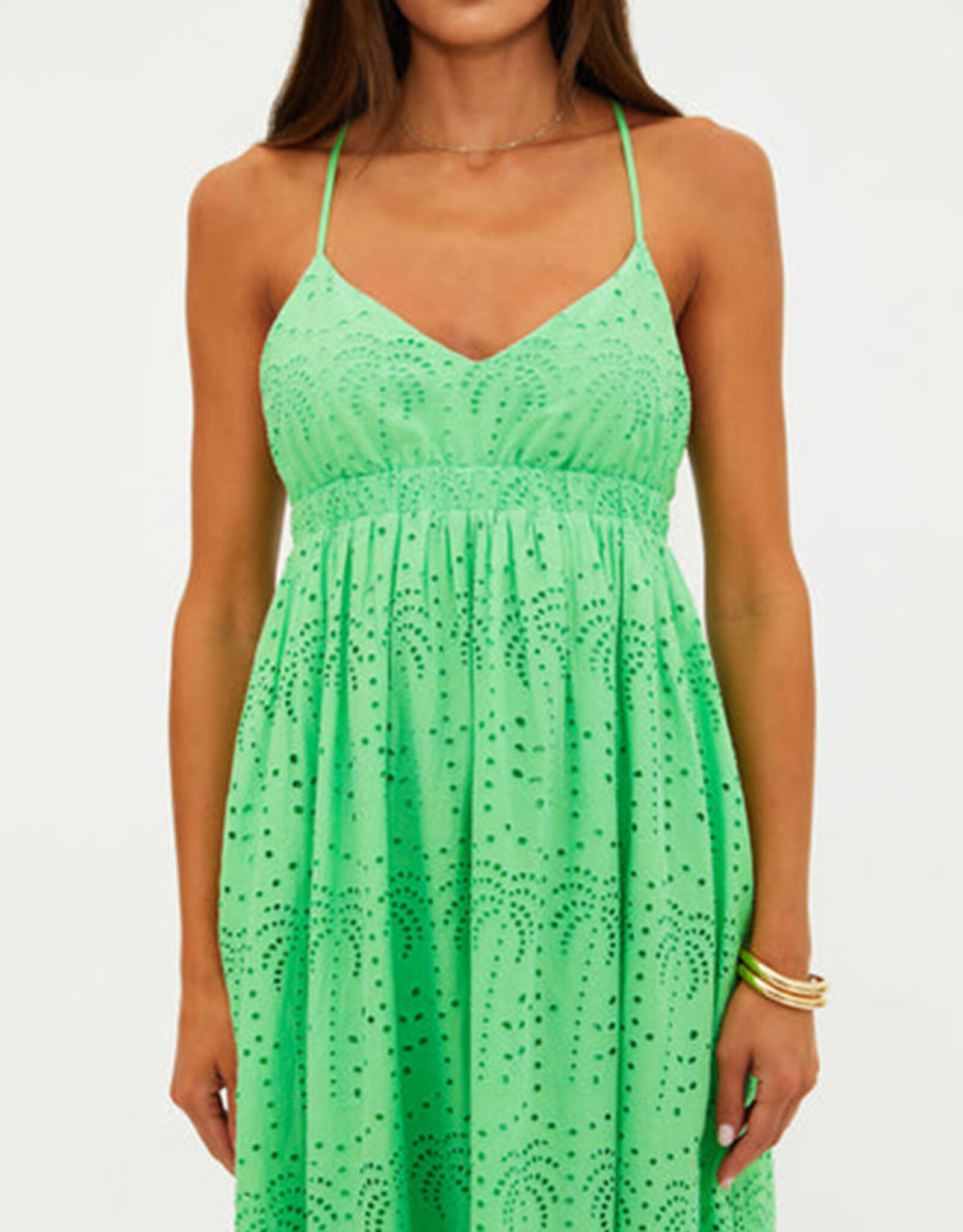 BEACH RIOT BEACH RIOT RUTHIE EYELET DRESS