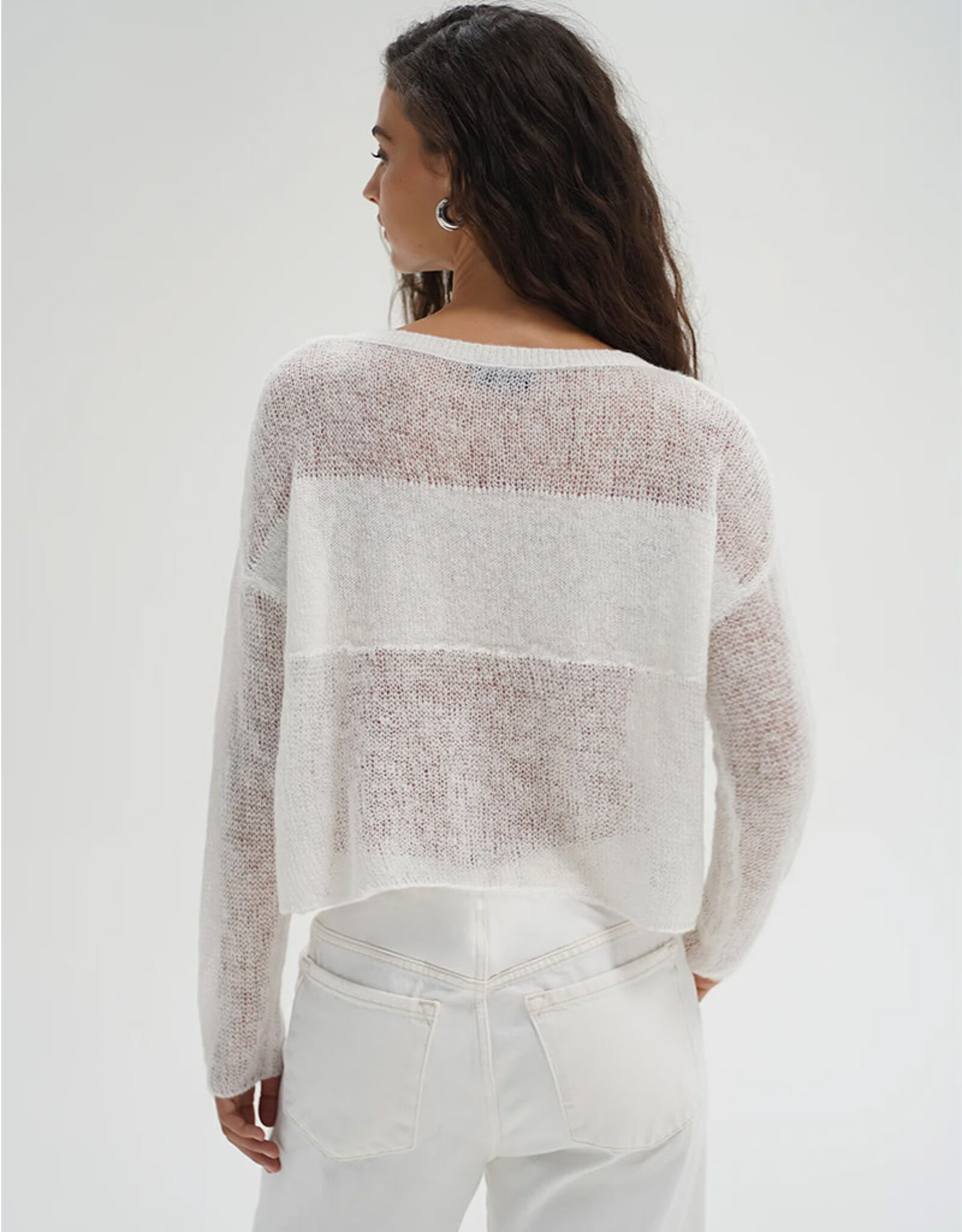 LNA BENFORD ILLUSION SWEATER