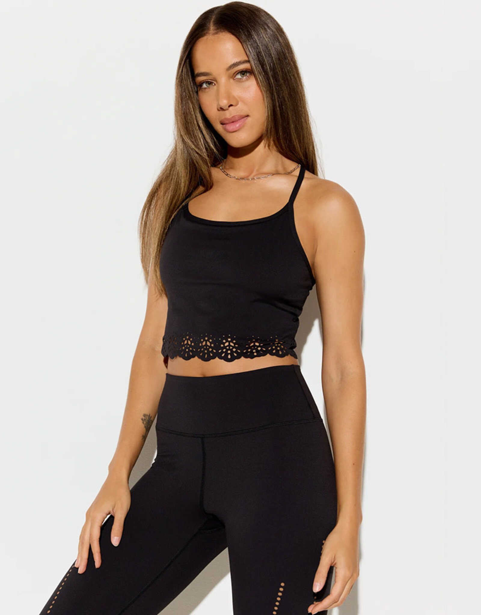 SPIRITUAL GANGSTER PETAL CROP TANK