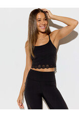 SPIRITUAL GANGSTER PETAL CROP TANK