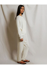 PERFECT WHITE TEE AULANI SUMMER MESH LS CREW NECK