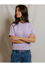 PERFECT WHITE TEE KENNEDY FLEECE SS CREW NECK SWEATSHIRT
