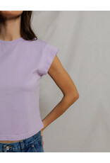 PERFECT WHITE TEE PORTER CAP SLEEVE TEE