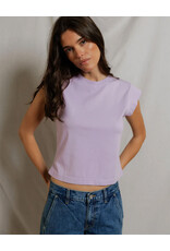 PERFECT WHITE TEE PORTER CAP SLEEVE TEE