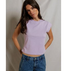 PERFECT WHITE TEE PORTER CAP SLEEVE TEE