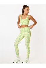 CREAM YOGA NANCY RIBBED LEGGING