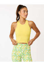 CREAM YOGA MIA THERMAL HIGH NECK TANK