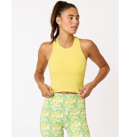 CREAM YOGA MIA THERMAL HIGH NECK TANK