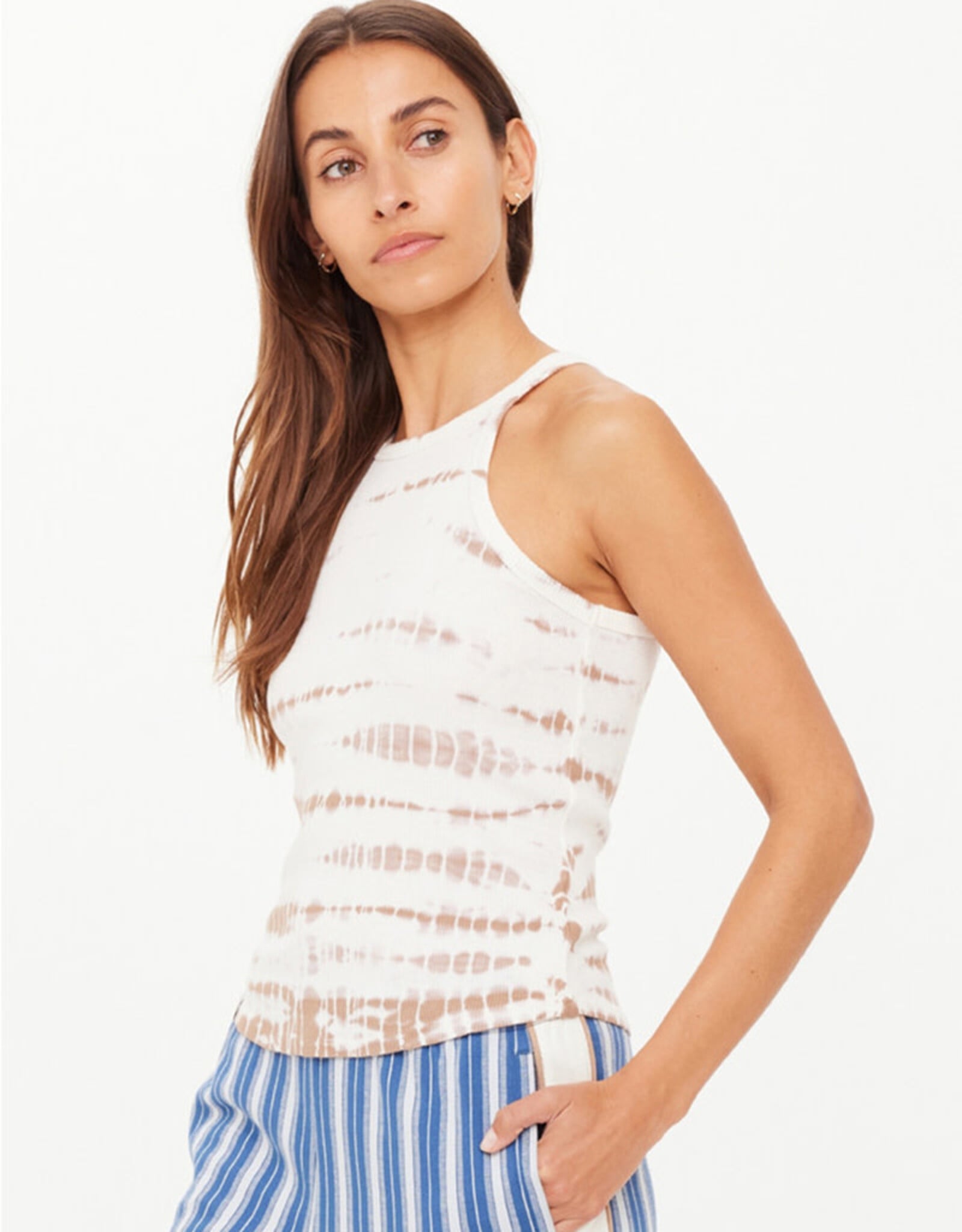 THE UPSIDE AYLA ASHER TANK TOP