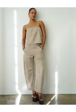 LNA BRANDY CHECK TOP