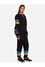 LAUREN MOSHI TANZY BUTTERFLY STRIPES SWEATPANT