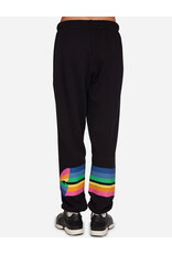 LAUREN MOSHI TANZY BUTTERFLY STRIPES SWEATPANT