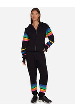 LAUREN MOSHI TANZY BUTTERFLY STRIPES SWEATPANT
