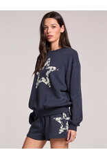 CHASER TIE DYE STAR SWEATSHIRT