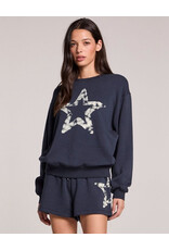CHASER TIE DYE STAR SWEATSHIRT