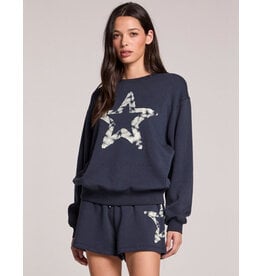 CHASER TIE DYE STAR SWEATSHIRT