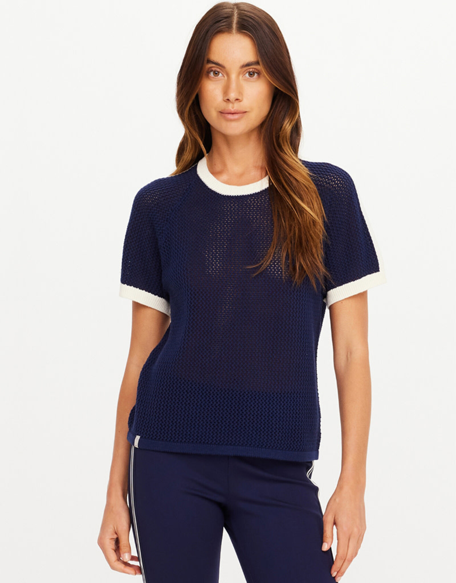 THE UPSIDE FENWAY JORDAN KNIT TEE
