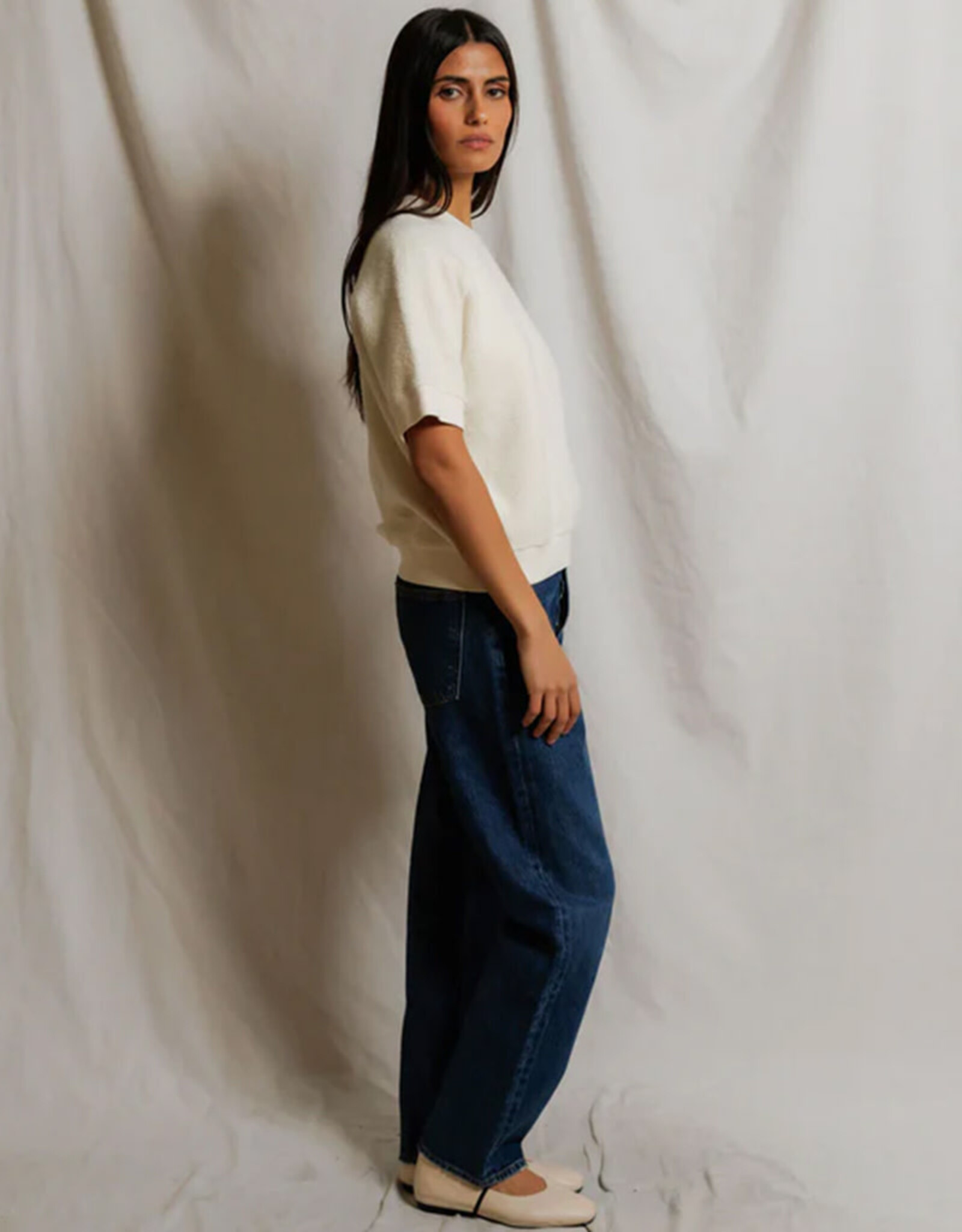 PERFECT WHITE TEE KENNEDY SS SWEATSHIRT