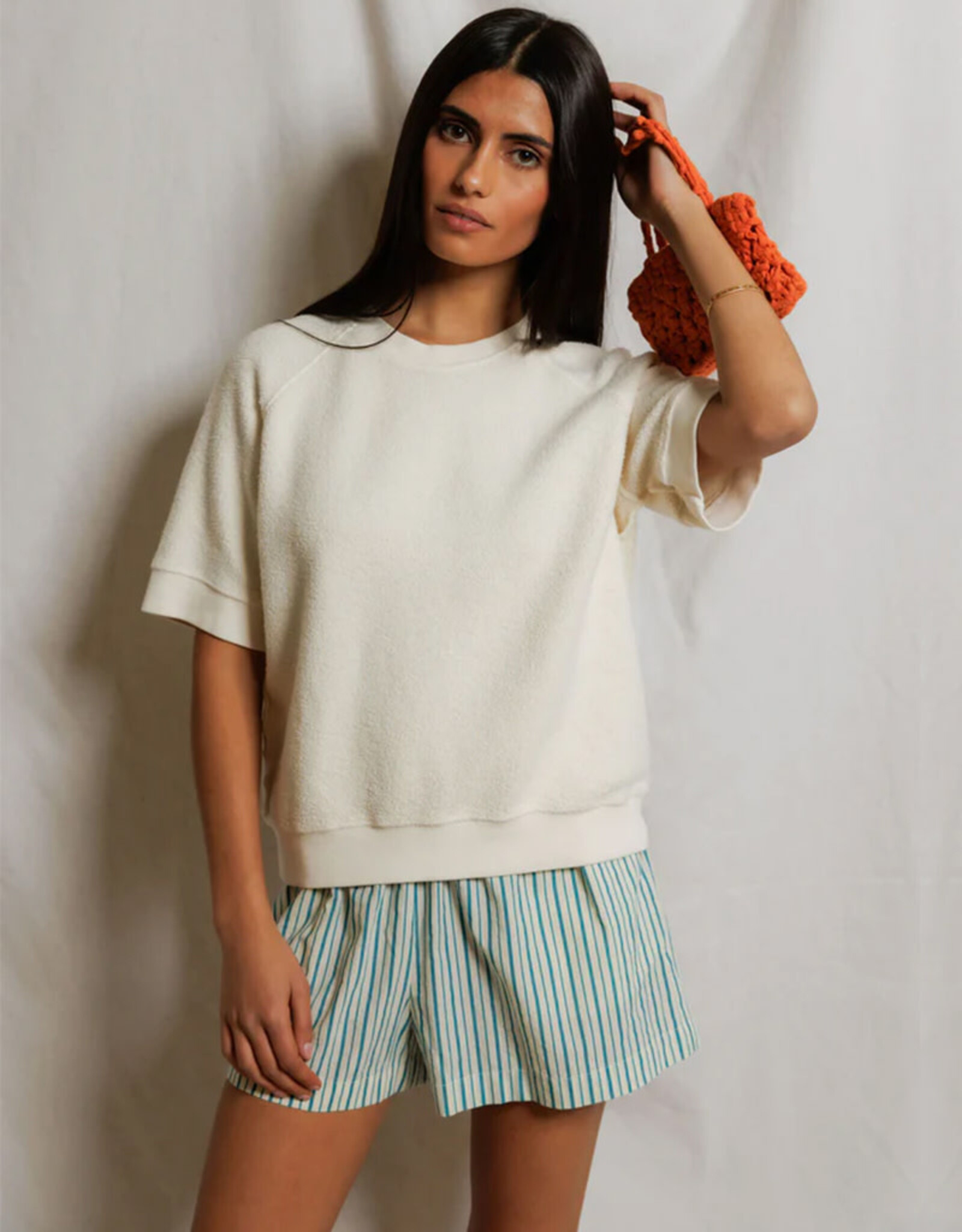 PERFECT WHITE TEE KENNEDY SS SWEATSHIRT