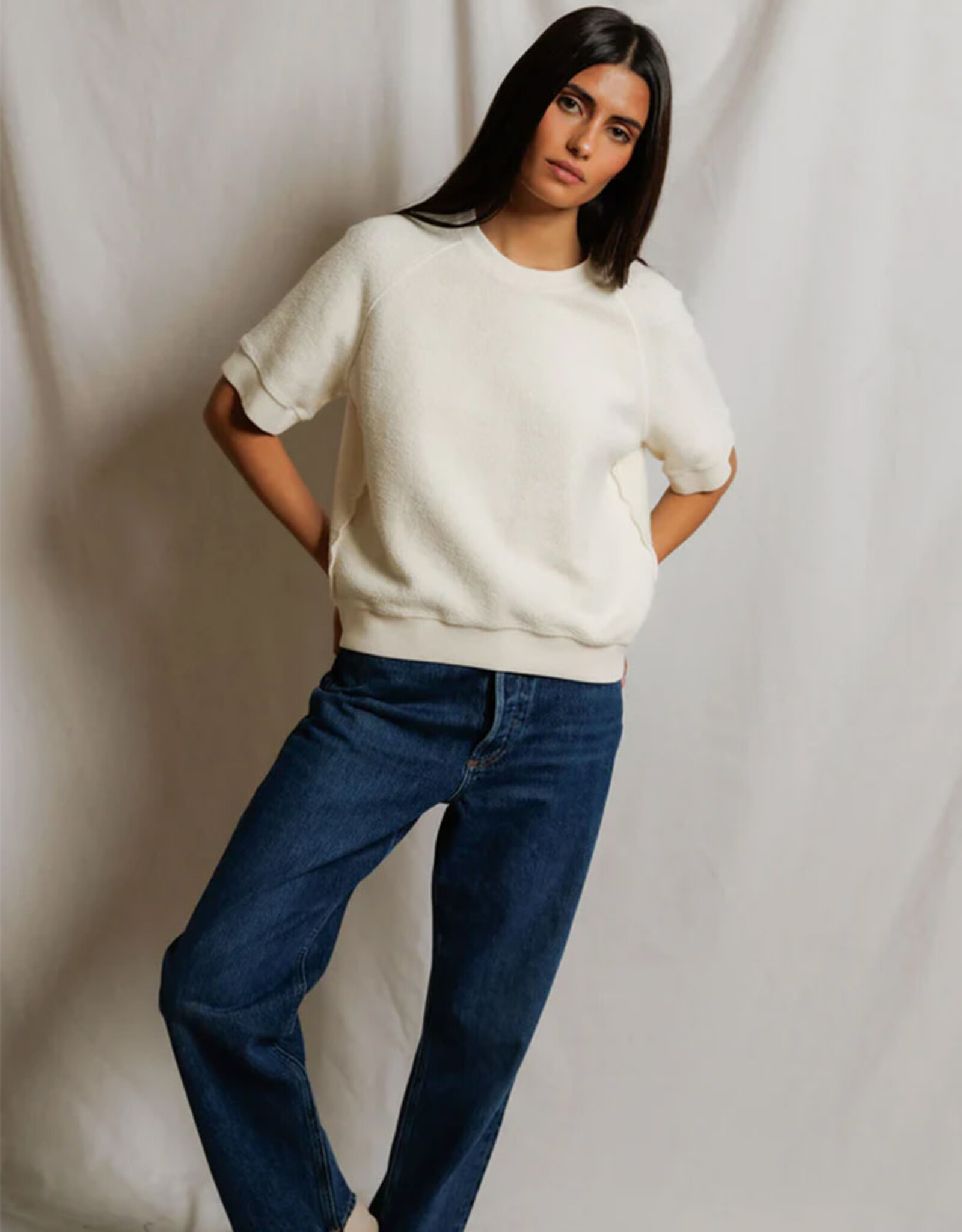 PERFECT WHITE TEE KENNEDY SS SWEATSHIRT
