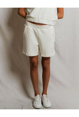 PERFECT WHITE TEE BARI PULL ON SWEAT SHORT