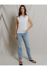 PERFECT WHITE TEE FAYE SLEEVELESS CREW NECK