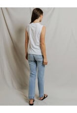PERFECT WHITE TEE FAYE SLEEVELESS CREW NECK
