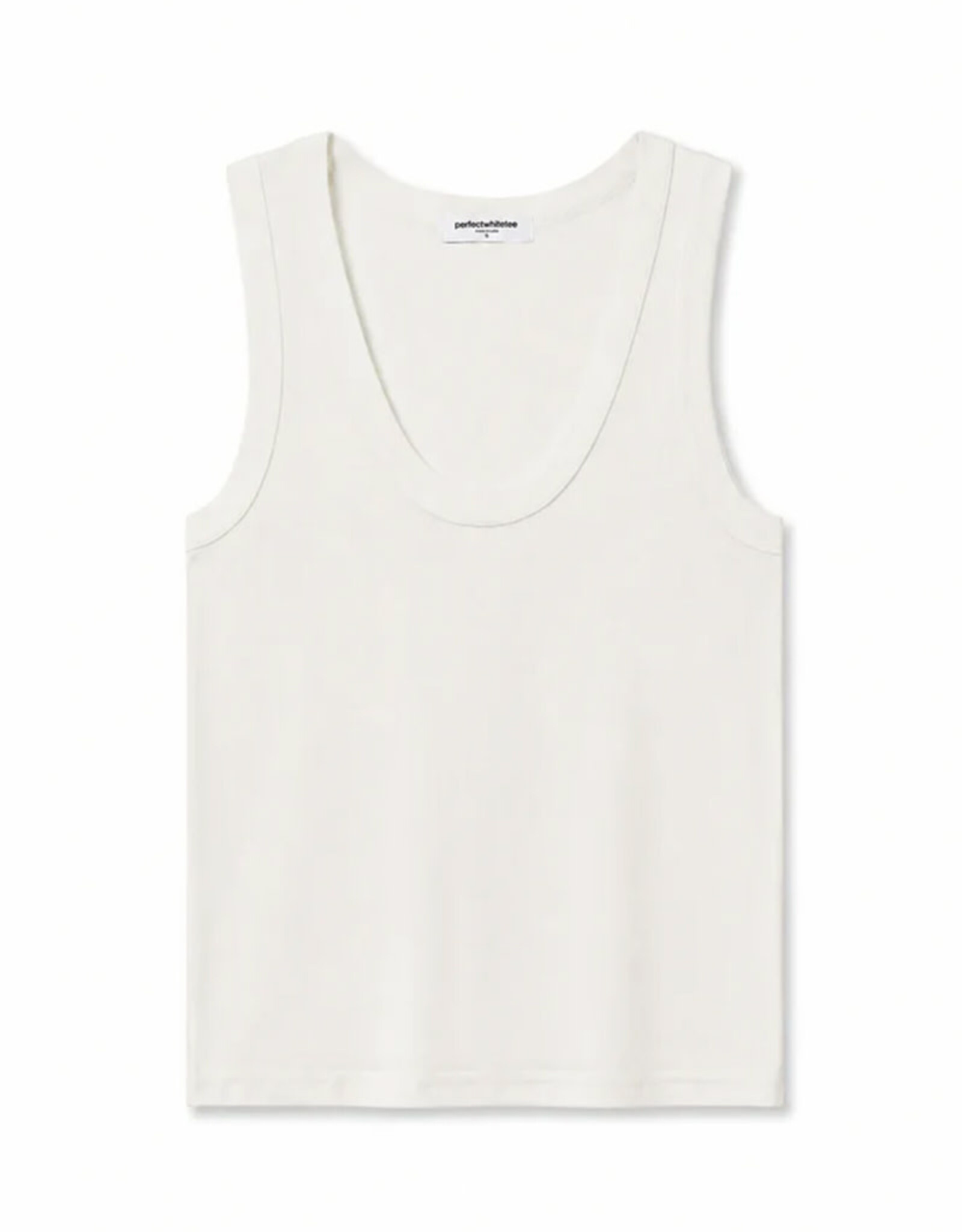 PERFECT WHITE TEE VICKY  HEMP COTTON TANK