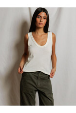PERFECT WHITE TEE VICKY  HEMP COTTON TANK