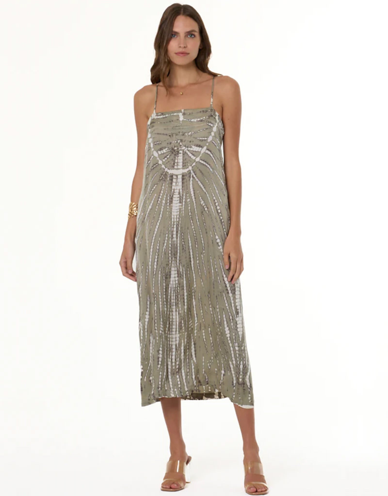 YOUNG FABULOUS & BROKE KAHANA SLIIP DRESS