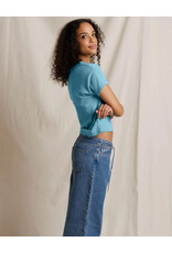 PERFECT WHITE TEE ALANIS COTTON VNECK