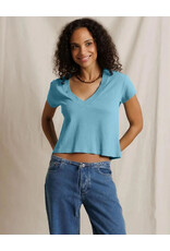 PERFECT WHITE TEE ALANIS COTTON VNECK