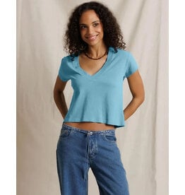 PERFECT WHITE TEE ALANIS COTTON VNECK