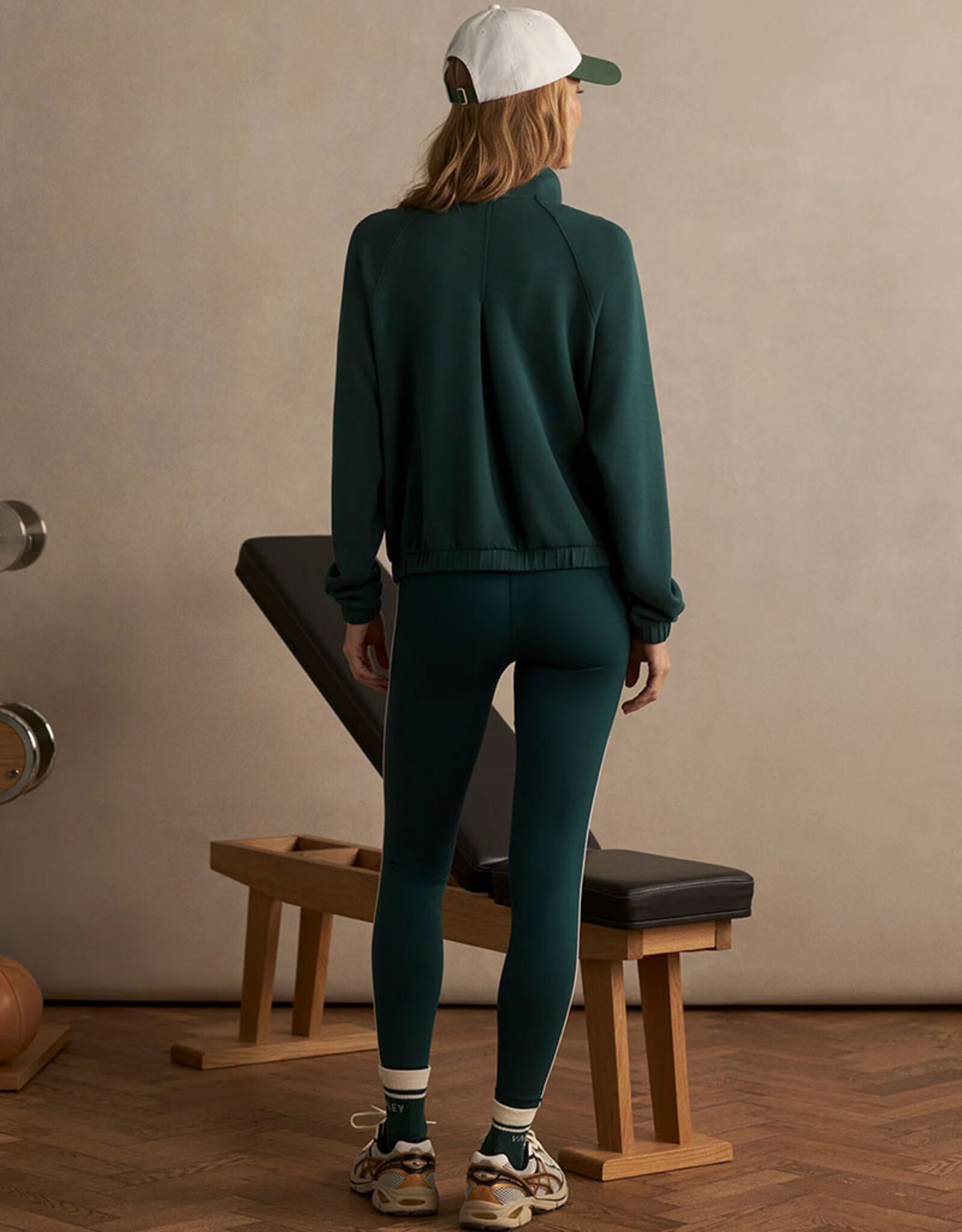 VARLEY MAGDA ZIP THROUGH SWEAT