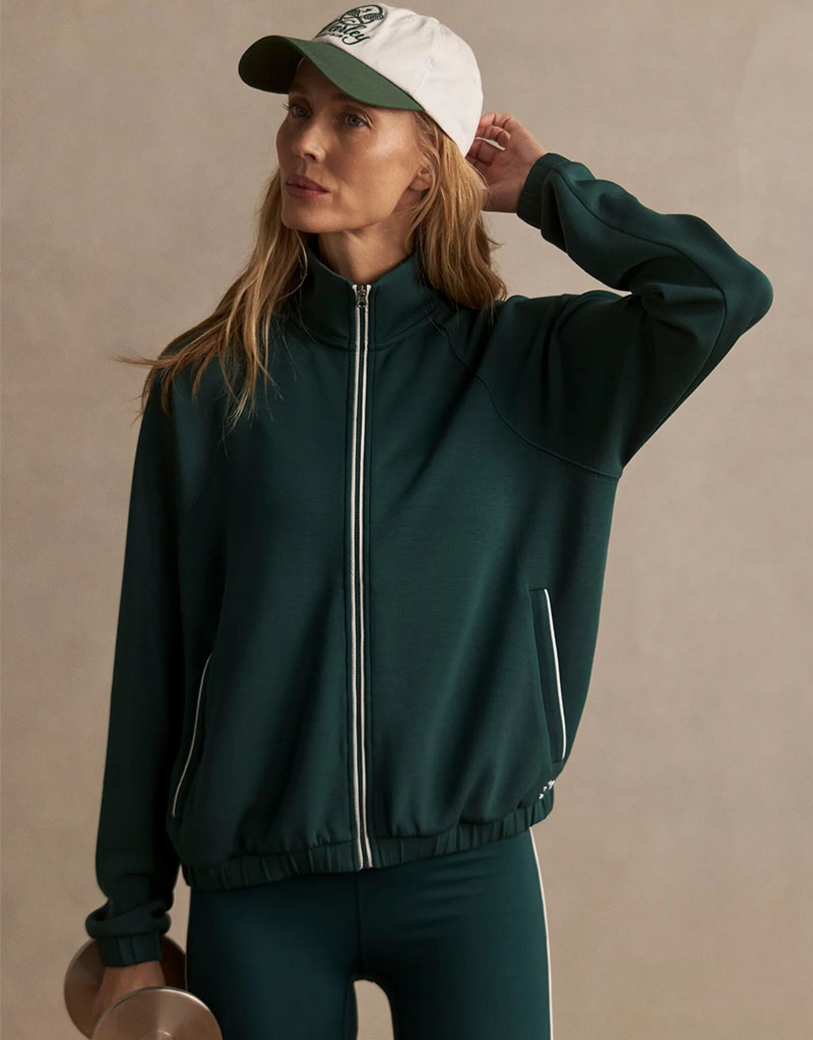 VARLEY MAGDA ZIP THROUGH SWEAT