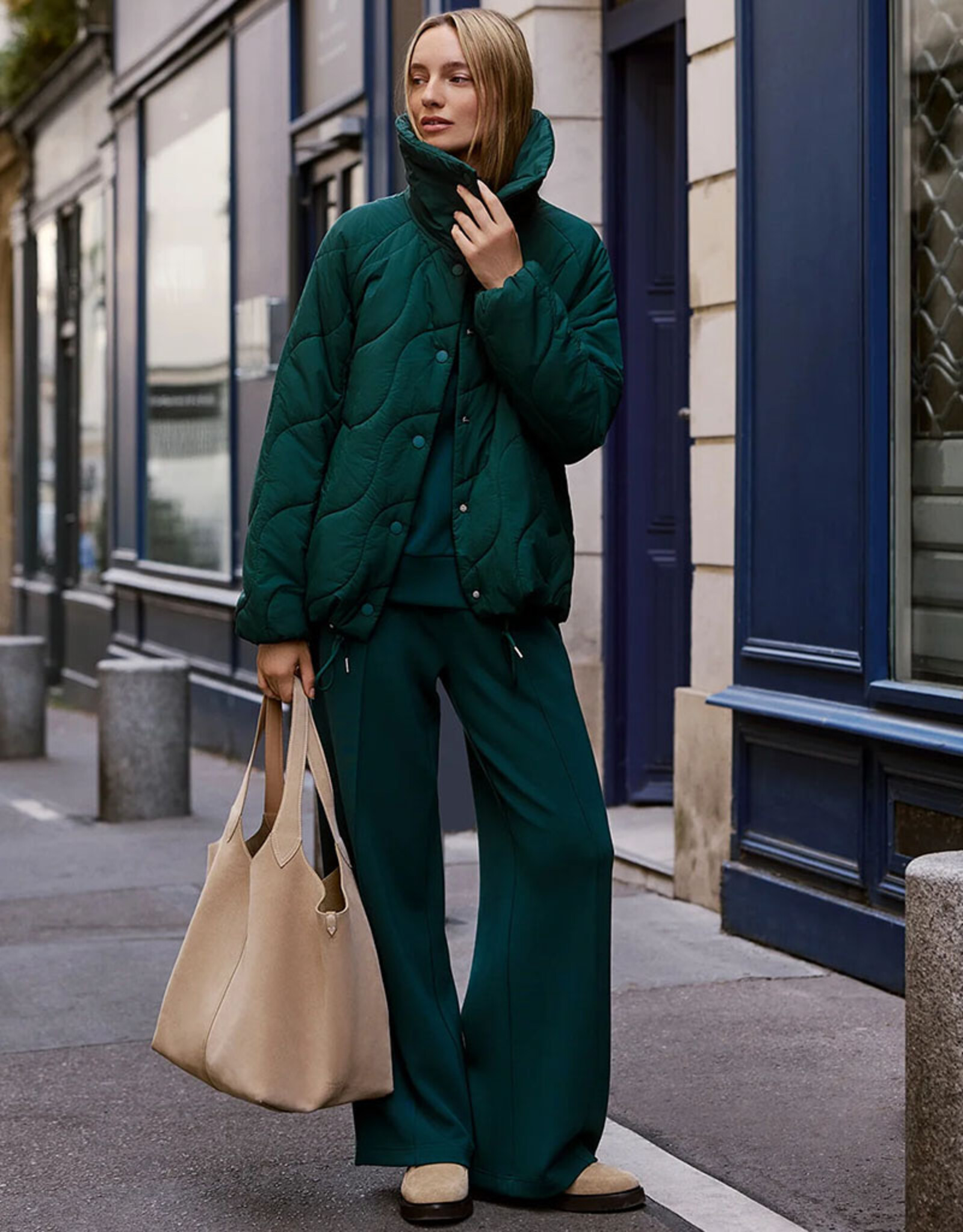 VARLEY FABIA QUILTED JACKET