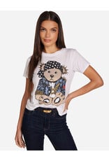 LAUREN MOSHI URSULA STUD ROCKER TEDDY TEE