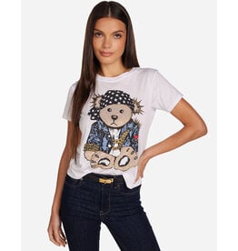 LAUREN MOSHI URSULA STUD ROCKER TEDDY TEE