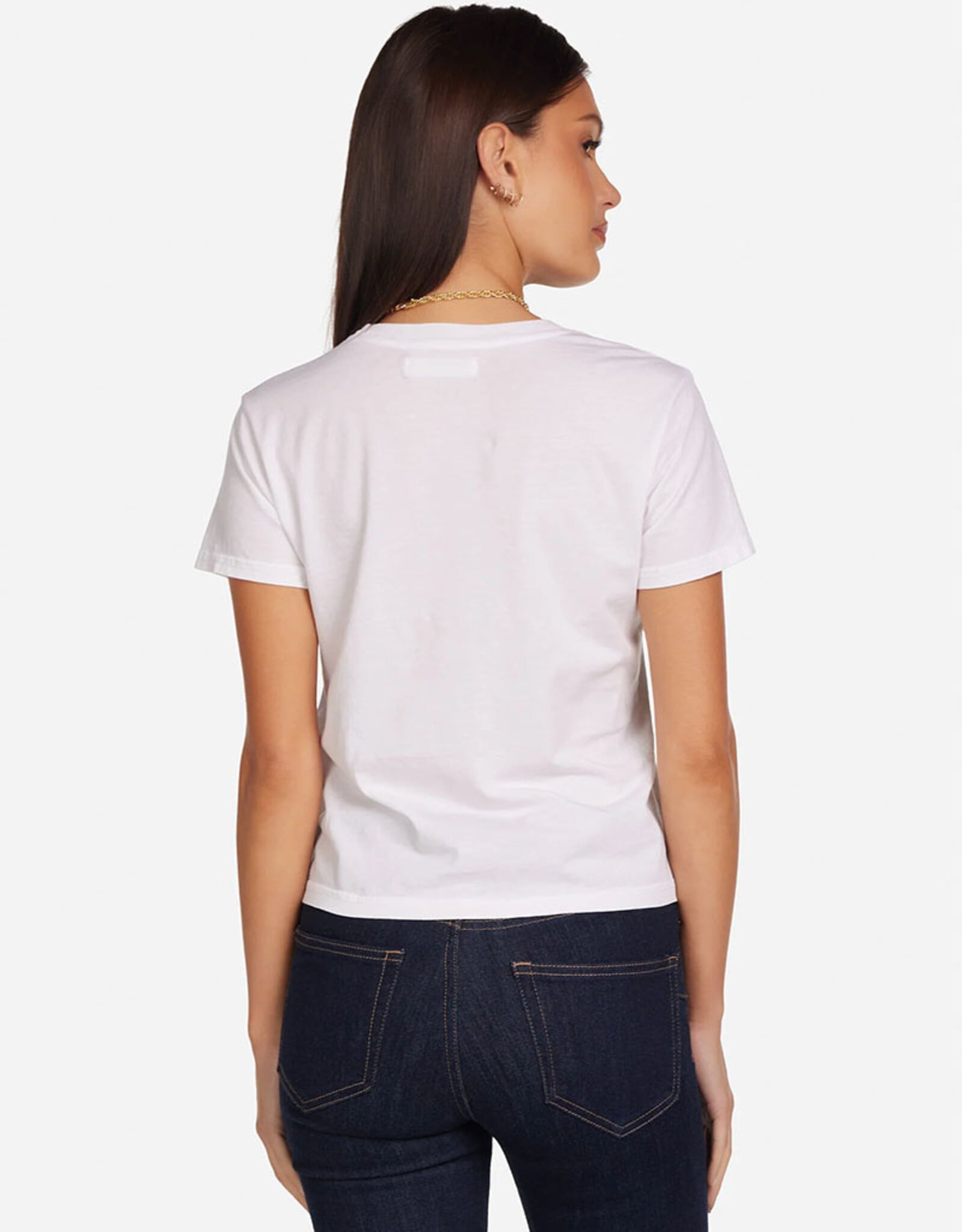 LAUREN MOSHI URSULA STUD ROCKER TEDDY TEE