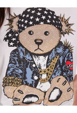 LAUREN MOSHI URSULA STUD ROCKER TEDDY TEE